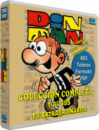 DIN DAN - 2ª Época - Colección Completa - 403 Tebeos En Formato PDF