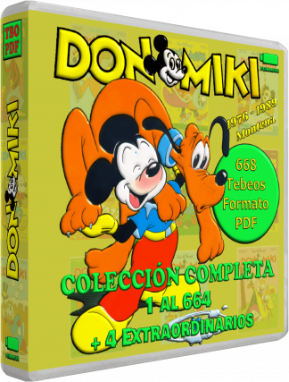 DON MIKI - Colección Completa - 668 Tebeos En Formato PDF