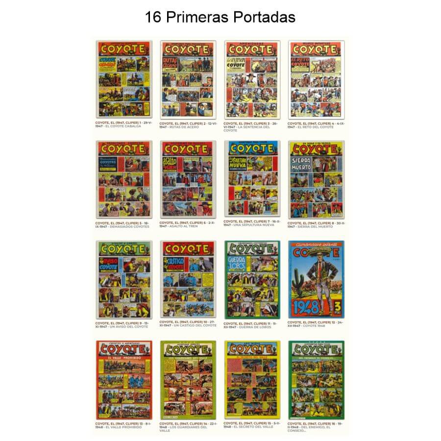 EL COYOTE - 1ª y 2ª Época - Colección Completa - 207 Tebeos En Formato PDF