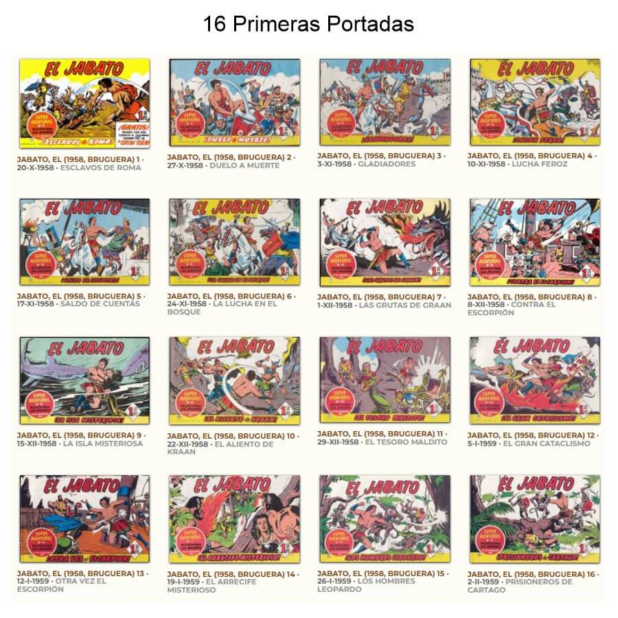 EL JABATO - Colección Completa - 385 Tebeos En Formato PDF
