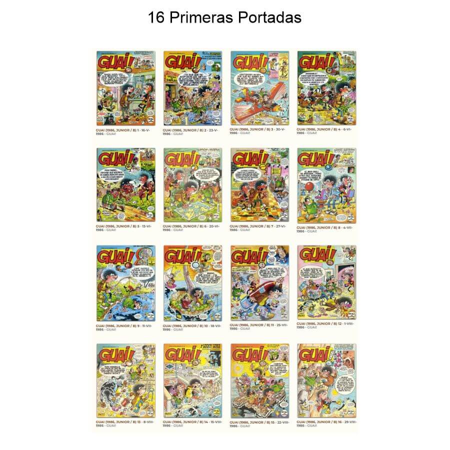 GUAI! - Colección Completa - 175 Tebeos En Formato PDF