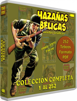 HAZAÑAS BÉLICAS Novelas Gráficas - Colección Completa - 252 Tebeos En Formato PDF