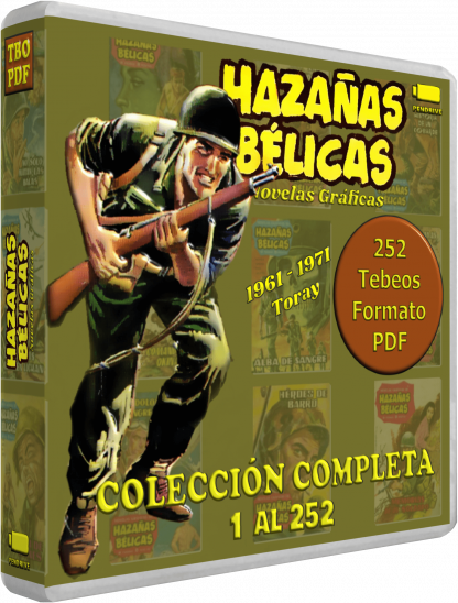 HAZAÑAS BÉLICAS Novelas Gráficas - Colección Completa - 252 Tebeos En Formato PDF