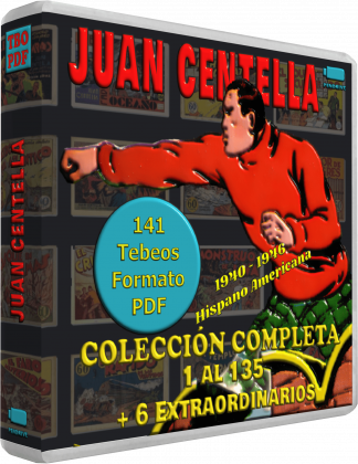 JUAN CENTELLA - Colección Completa - 141 Tebeos En Formato PDF