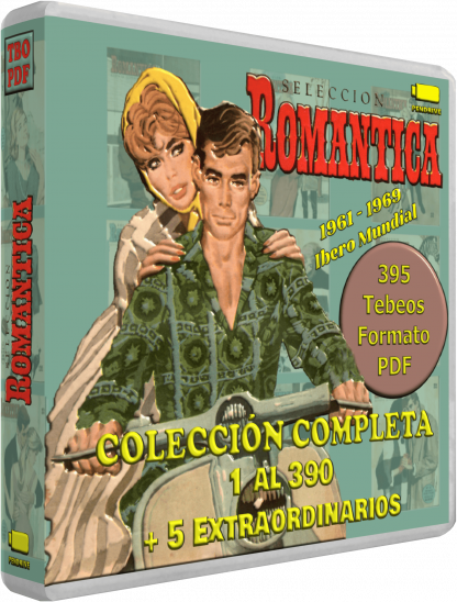 SELECCIÓN ROMÁNTICA - Colección Completa - 395 Tebeos En Formato PDF