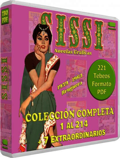 SISSI - Novelas Gráficas - Colección Completa - 221 Tebeos En Formato PDF