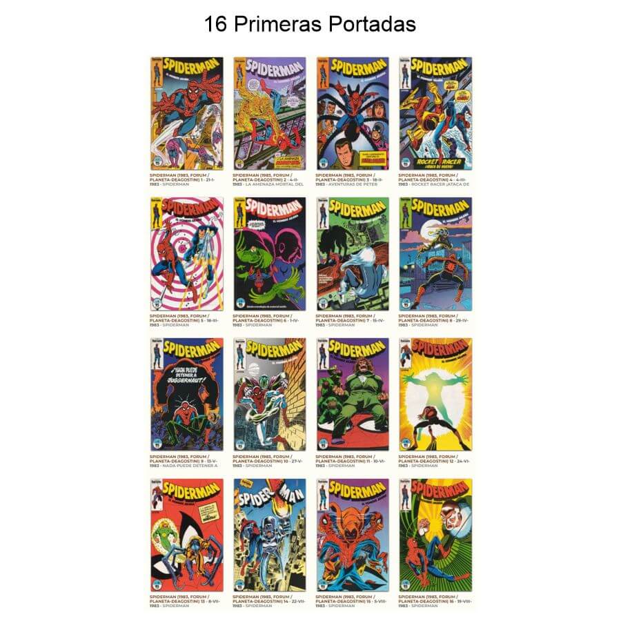 SPIDERMAN - Forum - Colección Completa - 337 Tebeos En Formato PDF