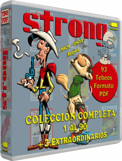STRONG - Colección Completa - 93 Tebeos En Formato PDF