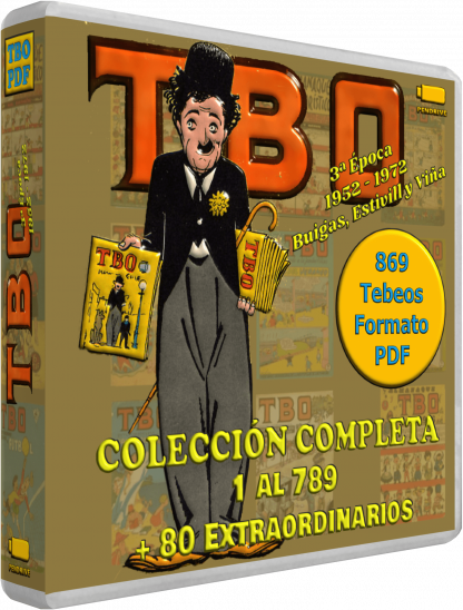 TBO - 3ª Época - Colección Completa - 869 Tebeos En Formato PDF