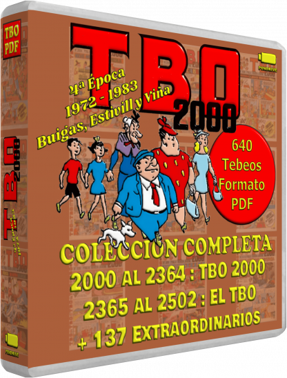 TBO - 4ª Época - Colección Completa - 640 Tebeos En Formato PDF