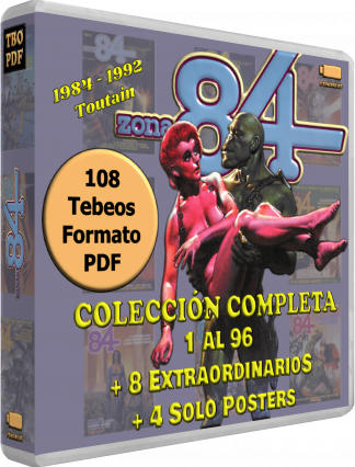 ZONA 84 - Colección Completa - 108 Tebeos En Formato PDF